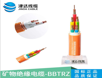 國標礦物絕緣防火電力電纜 耐油耐磨耐腐蝕特種電纜型號 BBTRZ