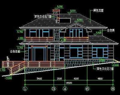 别墅建筑设计施工图免费下载 - 别墅图纸 - 土木工程网